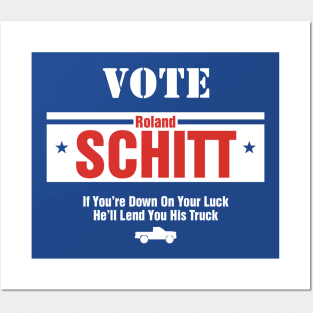 Vote for Roland Schitt Posters and Art